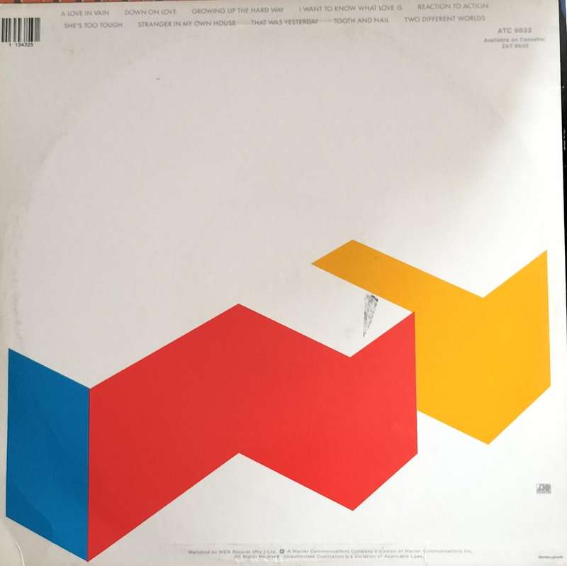 LP / Record / Vinyl - Foreigner - Agent Provocateur