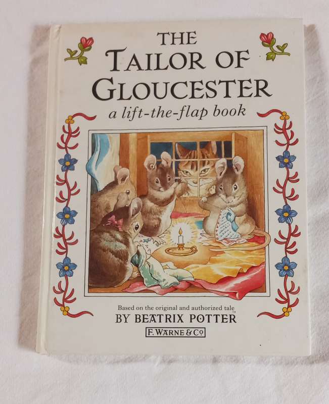 The Tailor of Gloucester - a lift-the-flap book - Beatrix Potter Hardcover