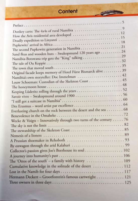 Memorable Moments from Namibia's Past - Gondwana History