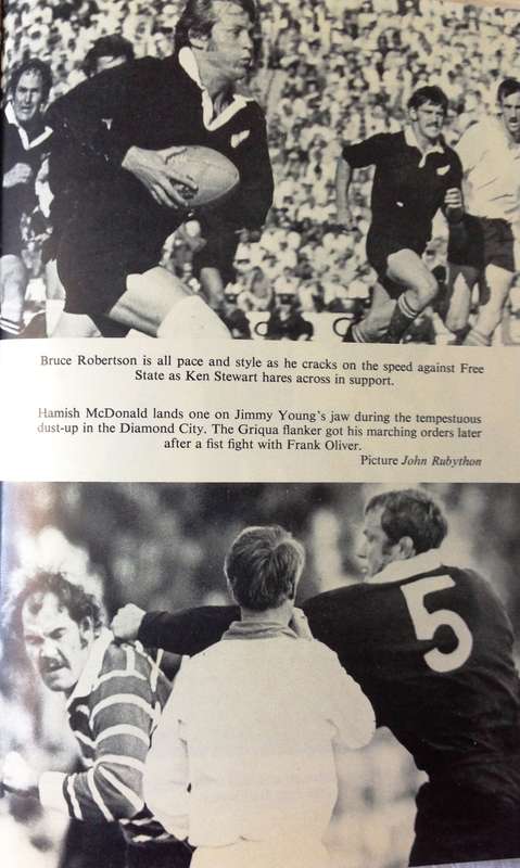 One in the Eye - The 1976 All Blacks in South Africa - Barry Glasspool - Hardcover