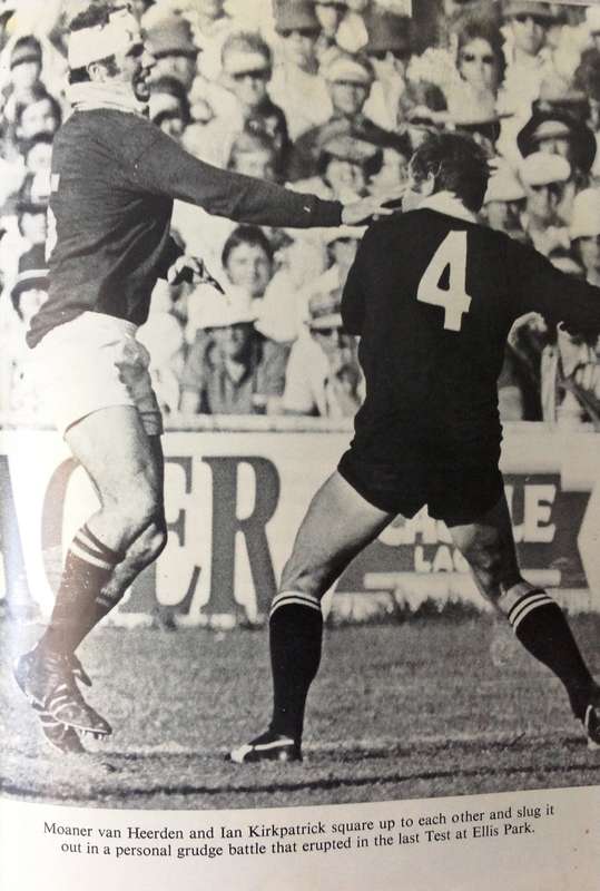 One in the Eye - The 1976 All Blacks in South Africa - Barry Glasspool - Hardcover