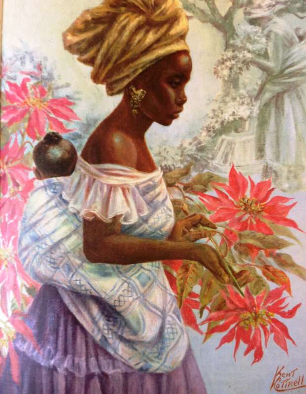 Sunburnt Africa - Kent Cottrell - Hardcover  In Pencil, Paint and Prose by Kent Cottrell
