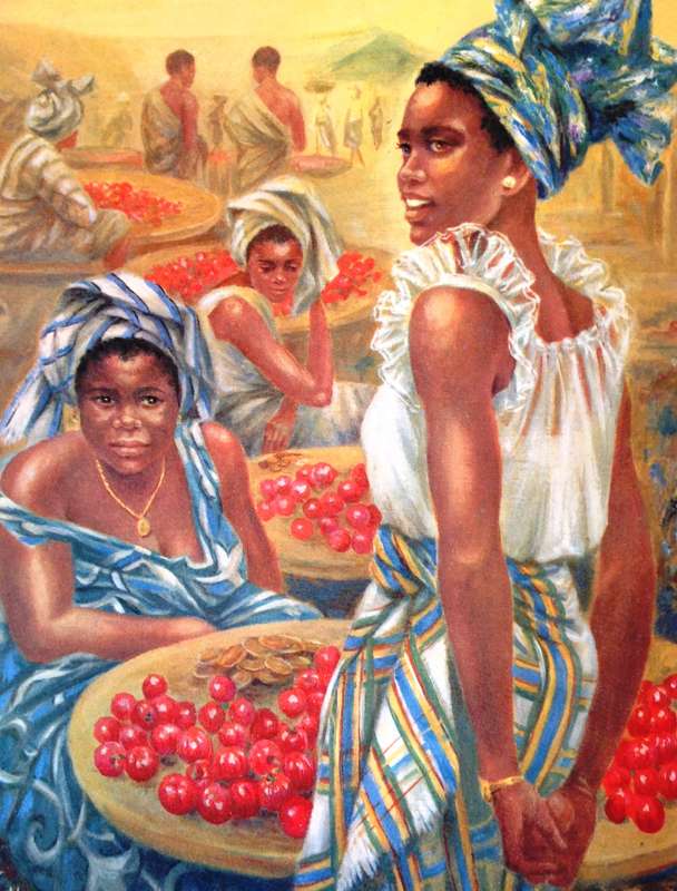 Sunburnt Africa - Kent Cottrell - Hardcover  In Pencil, Paint and Prose by Kent Cottrell