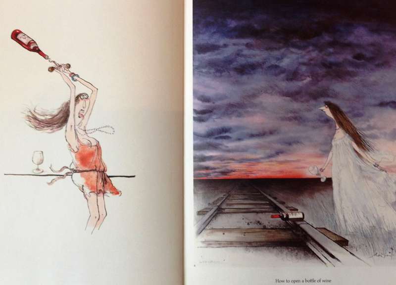 Something in the Cellar...Ronald Searle's Wonderful World of Wine - Hardcover