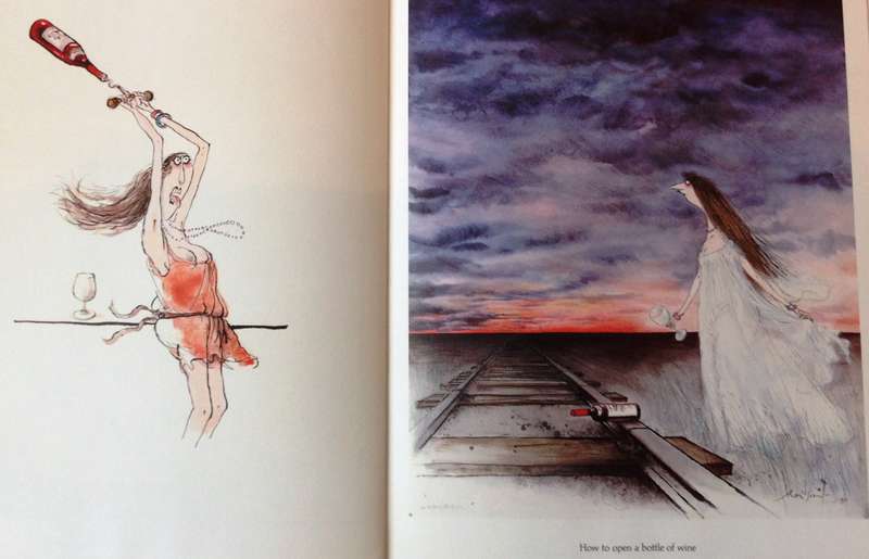 Something in the Cellar...Ronald Searle's Wonderful World of Wine - Hardcover