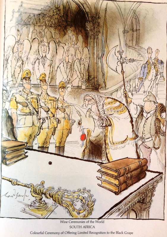 Something in the Cellar...Ronald Searle's Wonderful World of Wine - Hardcover