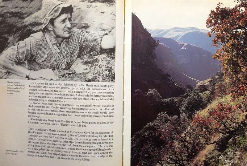 Dragon's Wrath - Drakensberg climbs, accidents and rescues - R O Pearse and James Byrom - Hardcover