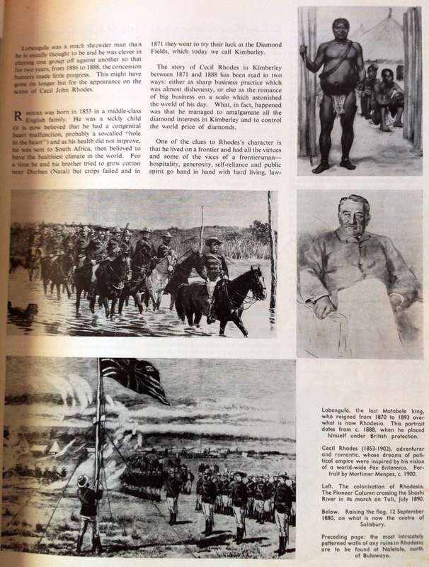 La Revue Francaise presents RHODESIA - November 1968