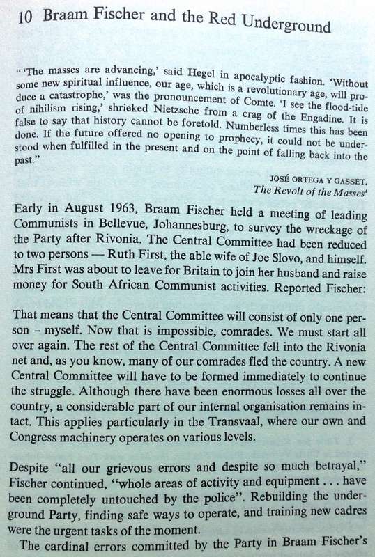 traitors' end - the rise and fall of the communist movement in Southern Africa - Nathaniel Weyl
