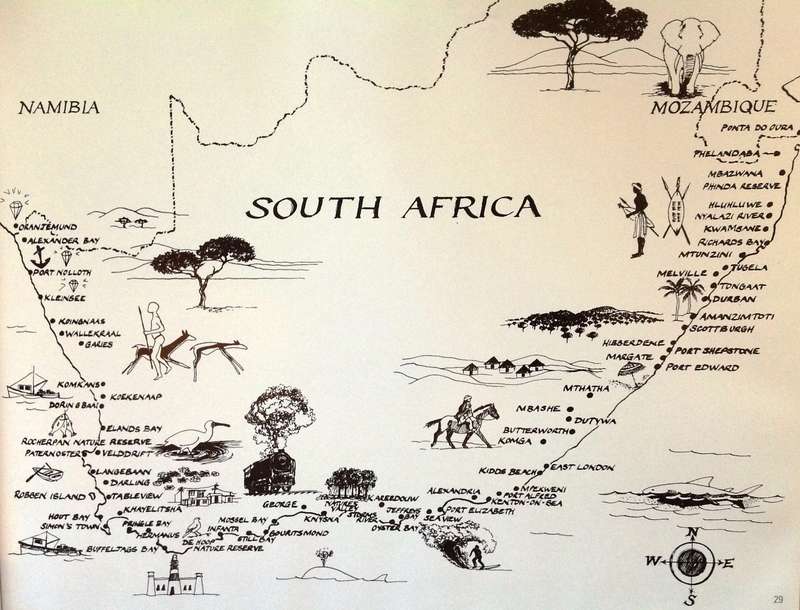 hope in thyme - A Journey along the coast of South Africa - David Grier - Signed by Author