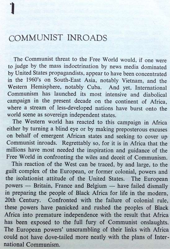 Africa and communism - F R Metrowich - Hardcover
