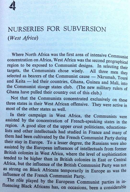 Africa and communism - F R Metrowich - Hardcover