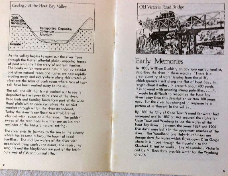 Hout Bay River booklet - Compiled by Hout Bay Museum with Captrust Hout Bay / Llandudno