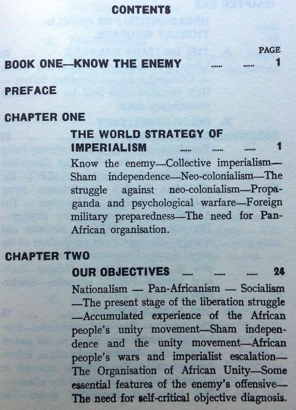 Handbook of Revolutionary Warfare - Kwame Nkrumah - published and printed in the USA