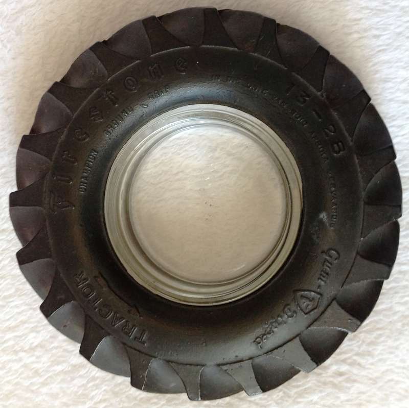 Vintage Firestone Tractor Tyre 13-28 Ashtray
