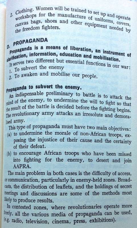 Handbook of Revolutionary Warfare - Kwame Nkrumah - published and printed in the USA
