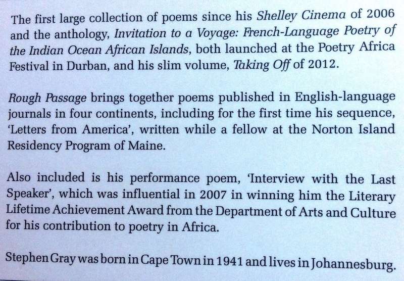 Rough Passage - Stephen Gray