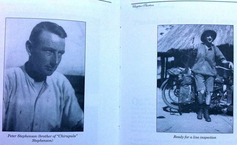 A Bush Telegraph-Memoirs of Eric William Pullon 1914-1919 in North Rhodesia-E C Pullon Book signed