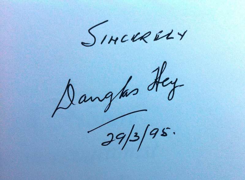 A Nature Conservationist looks back - Douglas Hey - Book signed by Author