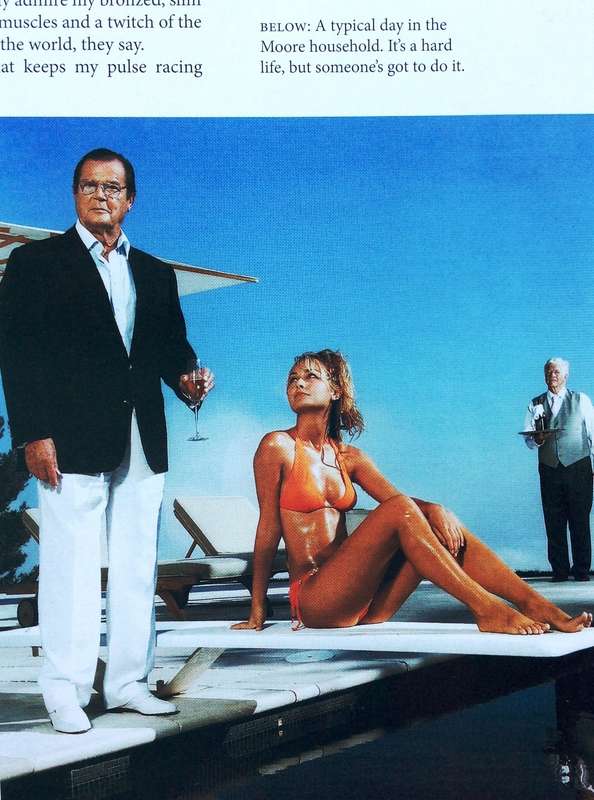 Bond on Bond - The Ultimate Book - 50 Years of Bond Movies - Roger Moore - Hardcover