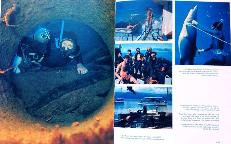 Underwater Africa - Al J. Venter - Hard Cover - book signed by Author