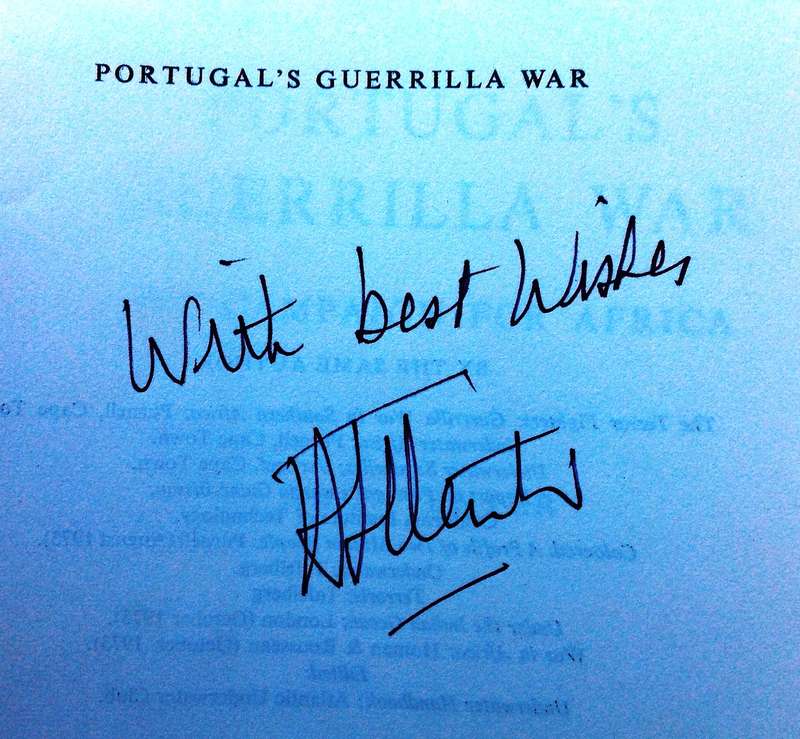 Portugal's Guerrilla War - The Campaign for Africa - Al J Venter - Hardcover  Book signed by Author