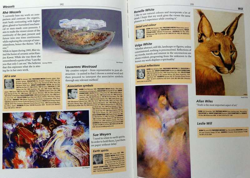The Collector's Guide to Art and Artists in South Africa - Book inscribed by Lolly Hahn-Page