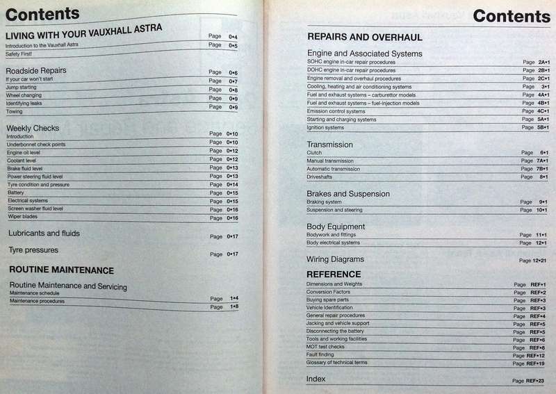 Haynes Opel Astra Petrol Service and Repair Manual number 3156 - Oct 1991 - Feb 1998 - Hardcover