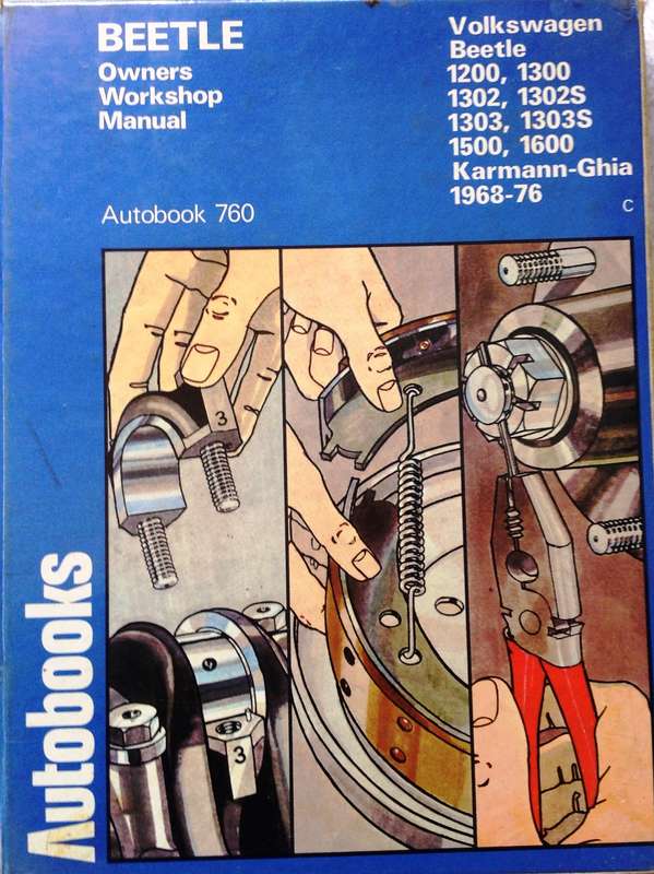 Beetle - 1968-73 - Autobook 760 - Kenneth Ball - Owners Workshop Manual.