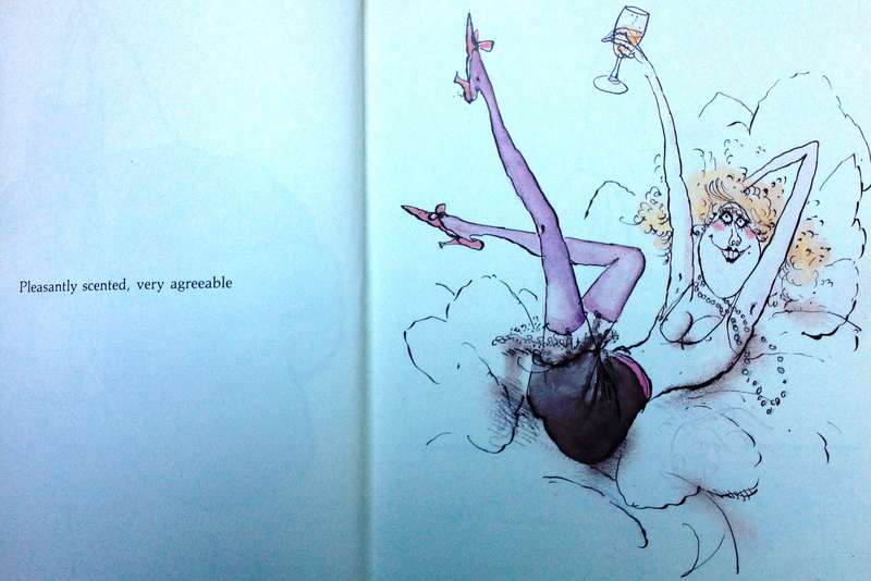 Two books by Ronald Searle - Something in the Cellar... and Winespeak - Hardcovers
