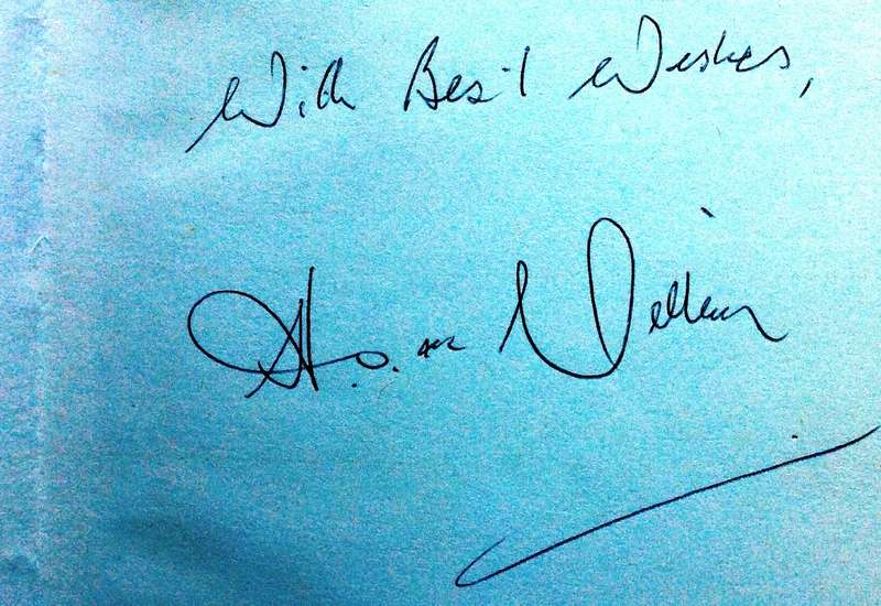 HO - A Biography of Courage - Neville Leck - Hardcover - Book signed by Mr H O De Villiers