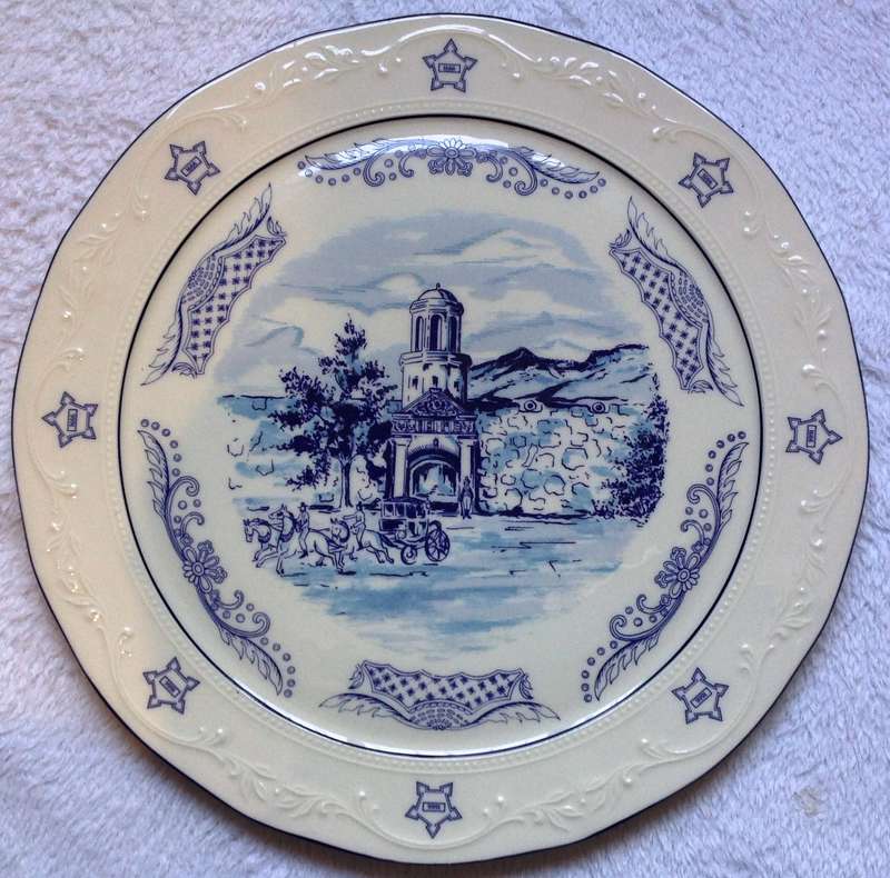 Commemorative Ltd Edition Plate - ""Completion of the Castle Cape Town""  Ltd edition no 163 of 300