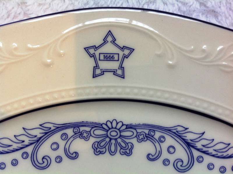 Commemorative Ltd Edition Plate - ""Completion of the Castle Cape Town""  Ltd edition no 163 of 300