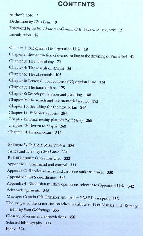 The Search for Puma 164-Operation Uric and the Assault on Mapai - Neill Jackson and Rick van Malsen