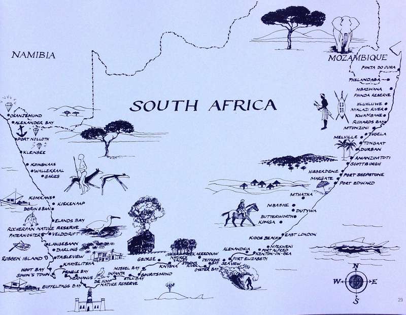 hope in thyme - A Journey along the coast of South Africa - David Grier - signed by Author