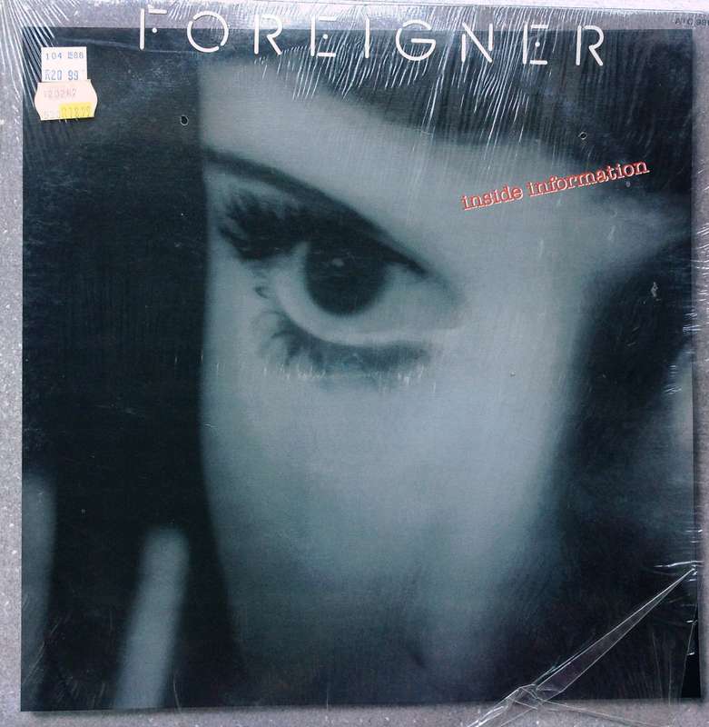 FOREIGNER - Inside Information - Long Playing Record ATC 9864