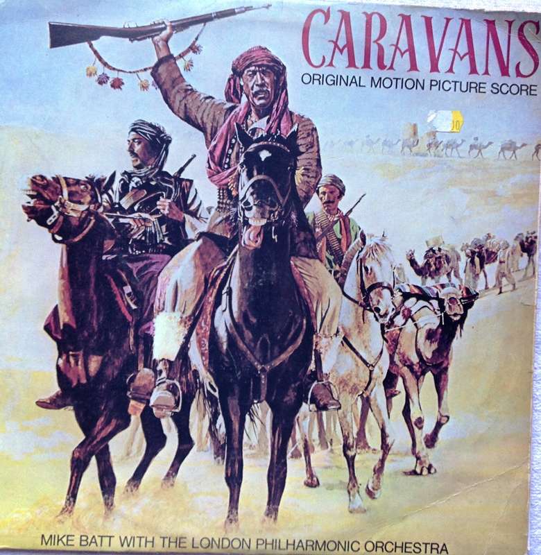 CARAVANS-Original Motion Picture Score-LP Record  Mike Batt with The London Philharmonic Orchestra