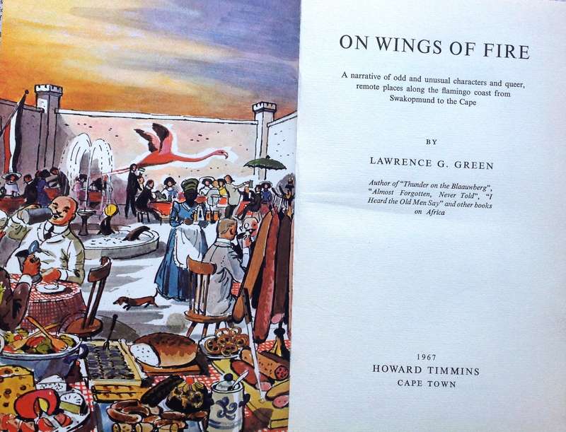 On Wings of Fire - First Edition 1967 - Lawrence G Green - Hardcover