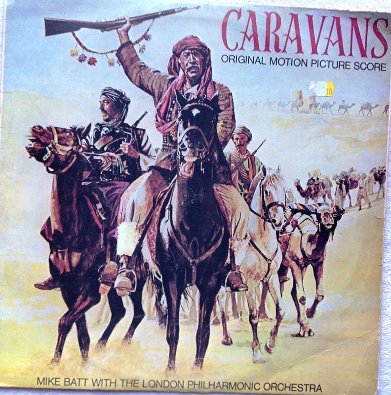 CARAVANS-Original Motion Picture Score-LP Record  Mike Batt with The London Philharmonic Orchestra