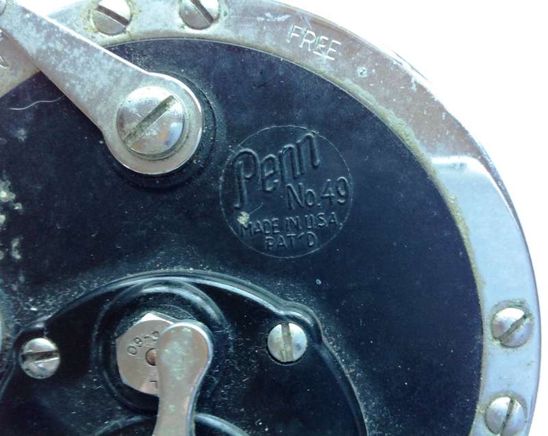 Penn No 49 Super Mariner fishing reel - Made in the USA