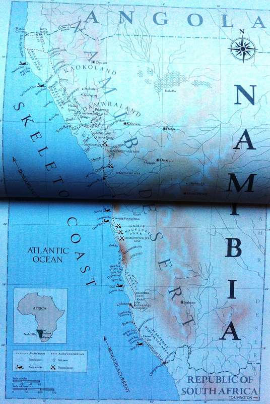 The Skeleton Coast - A Journey through the Namib Desert - Benedict Allen - Hardcover