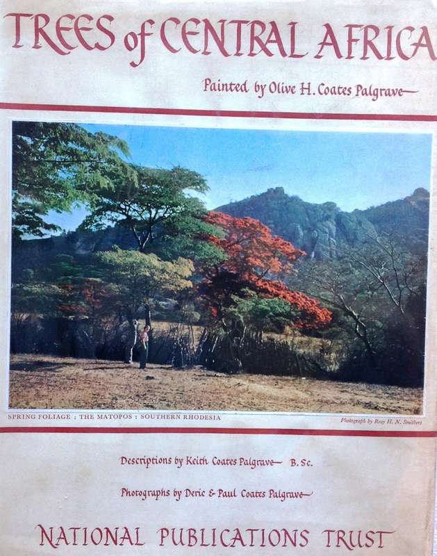 Trees of Central Africa - Hardcover - Painted by Olive H Coates Palgrave