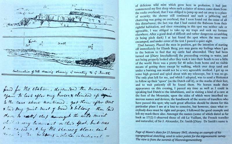 The Cape Diary and Letters of William Mann-Astronomer and Mountaineer 1839 to 1843-Edited B Warner