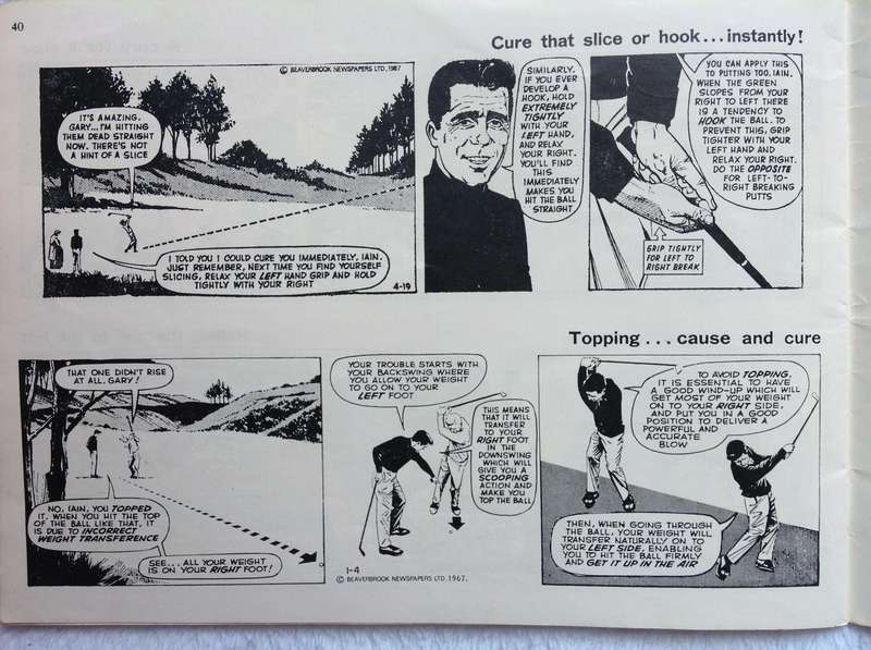 Gary Player's Golf Class as published in The Cape Argus