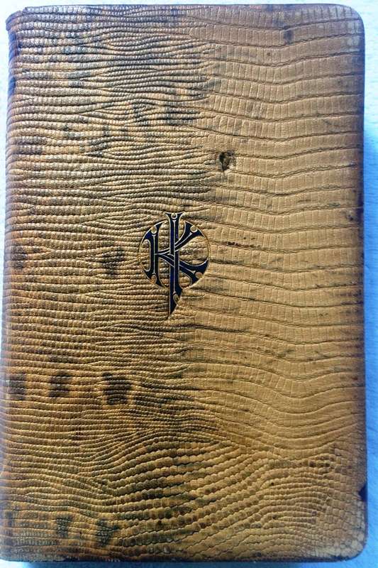 The Poetical Works of John Keats - Snakeskin Effect Leather Binding - Hardcover