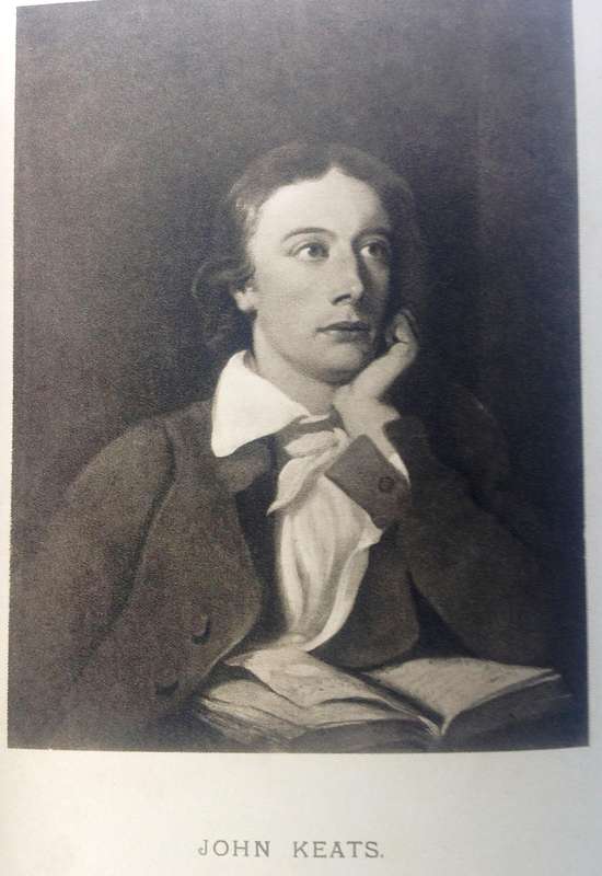 The Poetical Works of John Keats - Snakeskin Effect Leather Binding - Hardcover