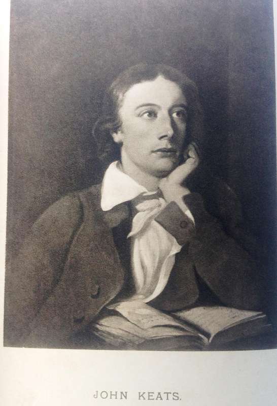 The Poetical Works of John Keats - Snakeskin Effect Leather Binding - Hardcover