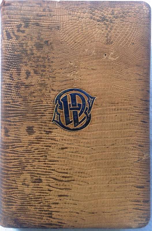 The Poetical Works of Sir Walter Scott - Snakeskin Effect Leather Binding - Hardcover