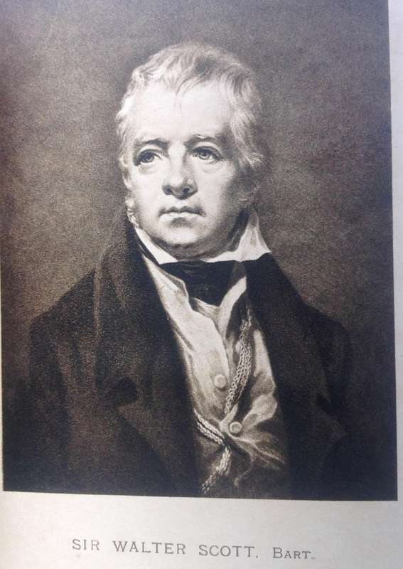 The Poetical Works of Sir Walter Scott - Snakeskin Effect Leather Binding - Hardcover