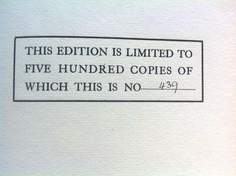 The Life and Art of Thomas Collier, R. I. by Adrian Bury   Ltd edition number 439 of 500 books